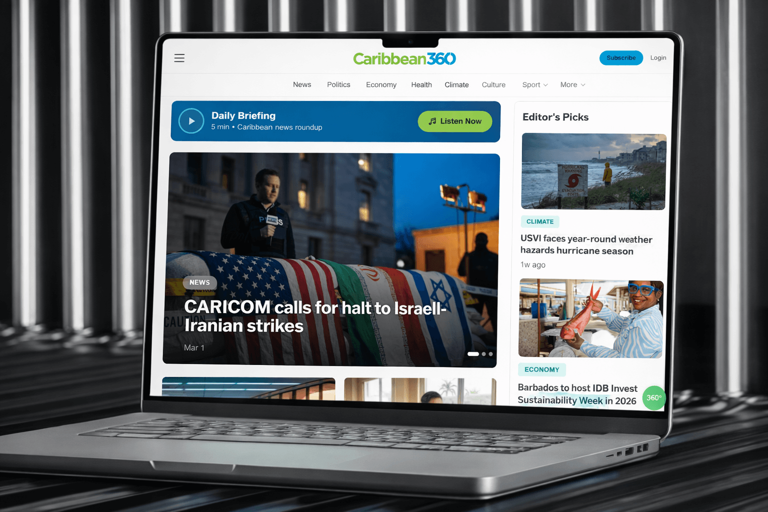 Caribbean360 — built for Caribbean360