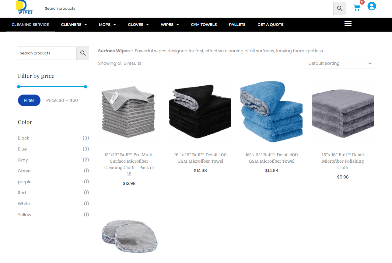 DD Wipes — screenshot 2
