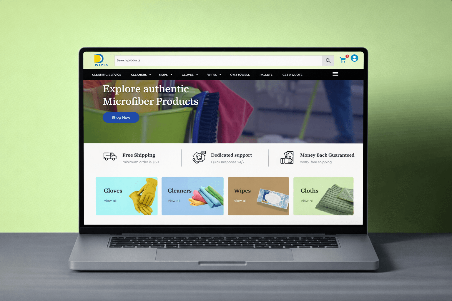 DD Wipes — built for Deladem Groups